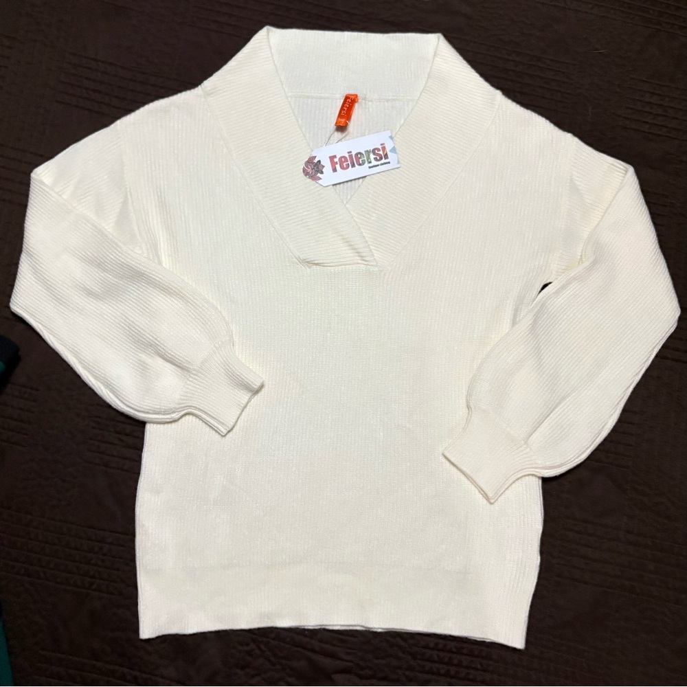 Women's Cream Sweater